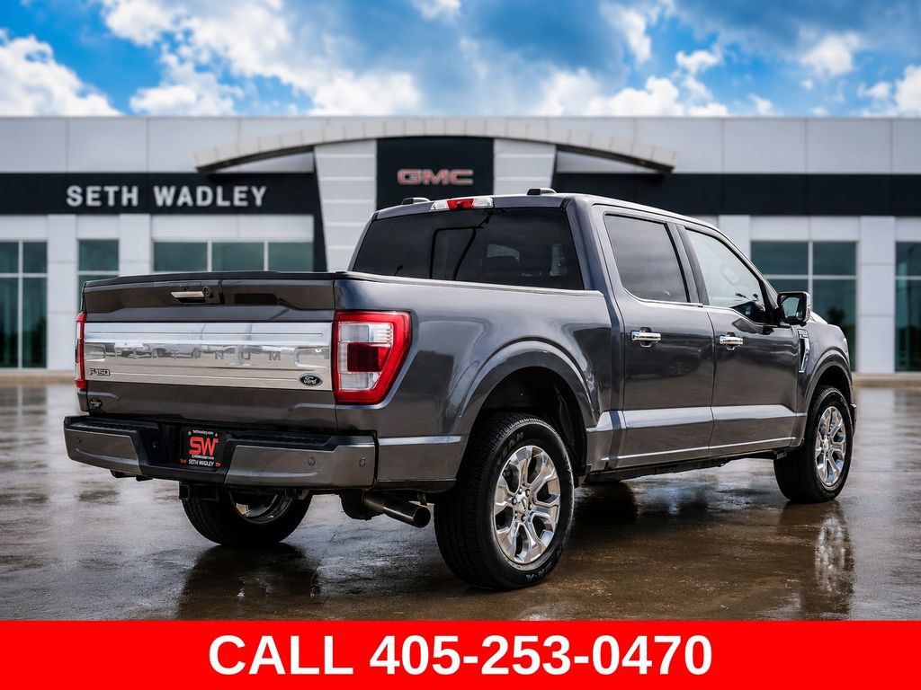 Used 2021 Ford F150 Platinum w/ Equipment Group 701A High AWD/4WD image 73