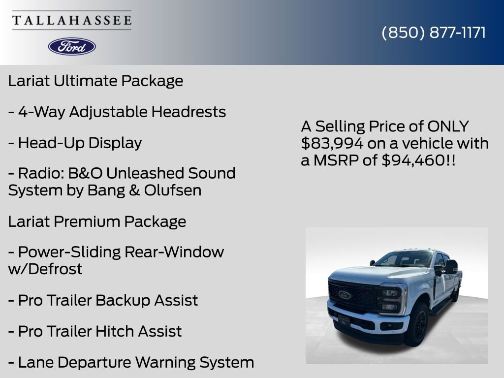 New 2026 Ford F350 Lariat w/ Black Appearance Package image 36