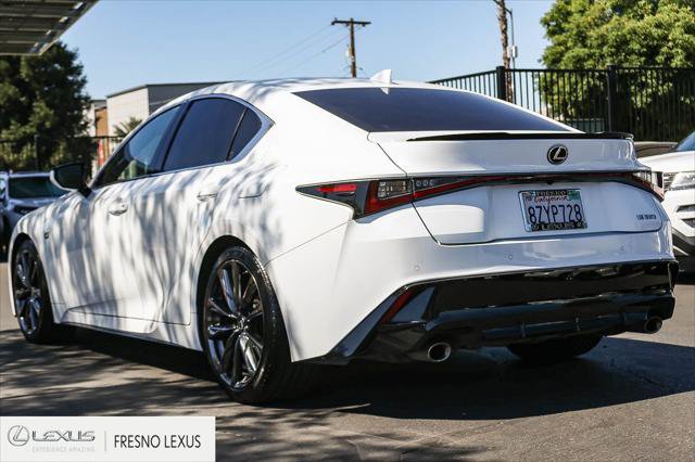 Certified 2022 Lexus IS 350 F Sport w/ Navigation Package RWD image 4