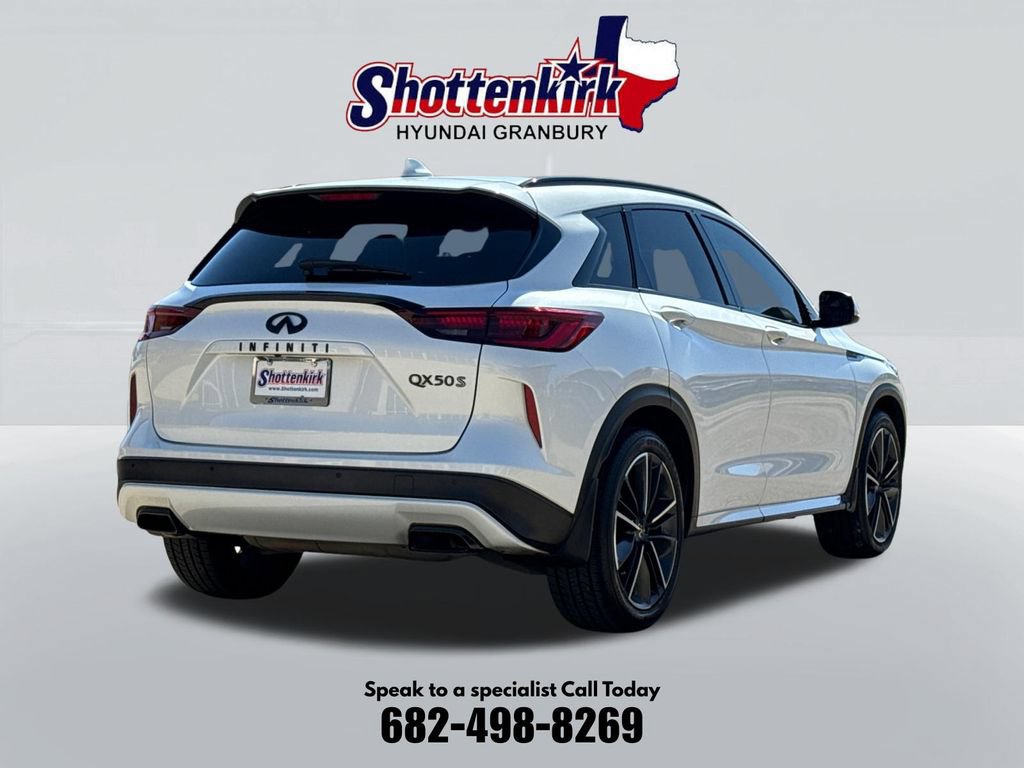 Used 2023 INFINITI QX50 Sport w/ Cargo Package FWD image 6