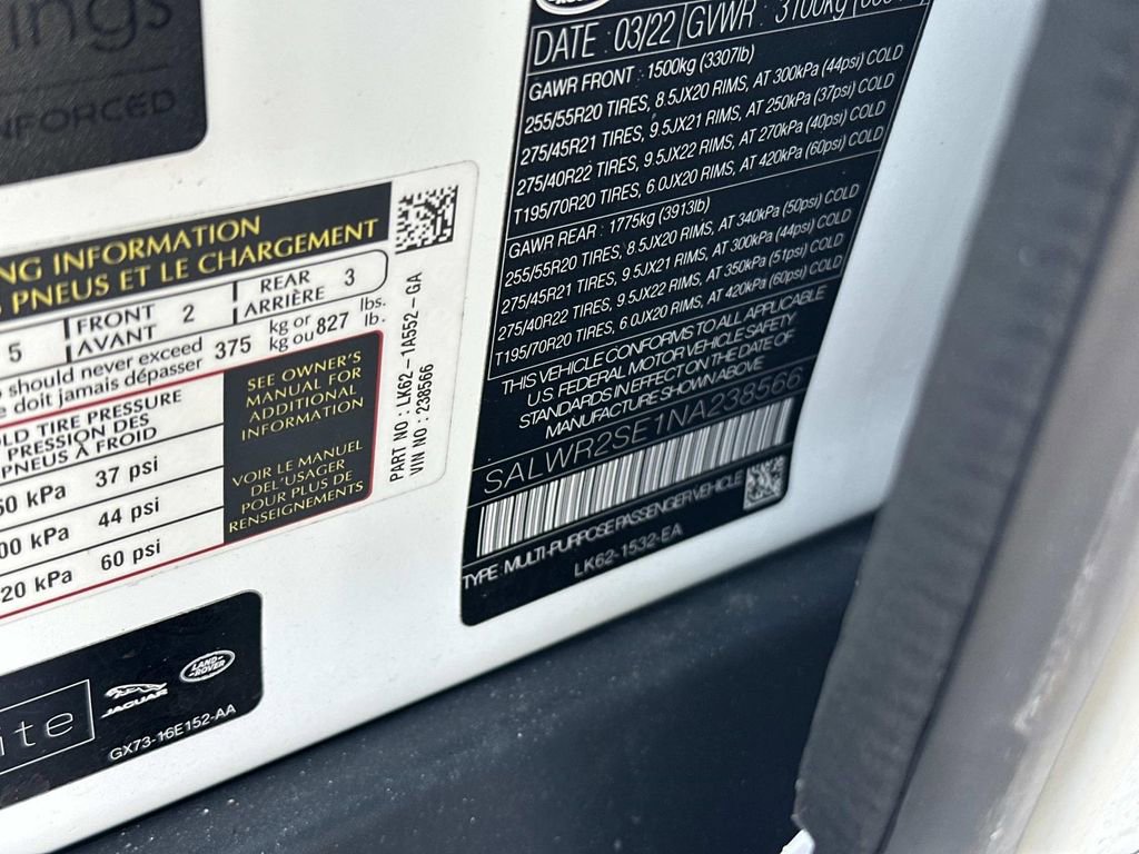 Used 2022 Land Rover Range Rover Sport HSE Dynamic image 41