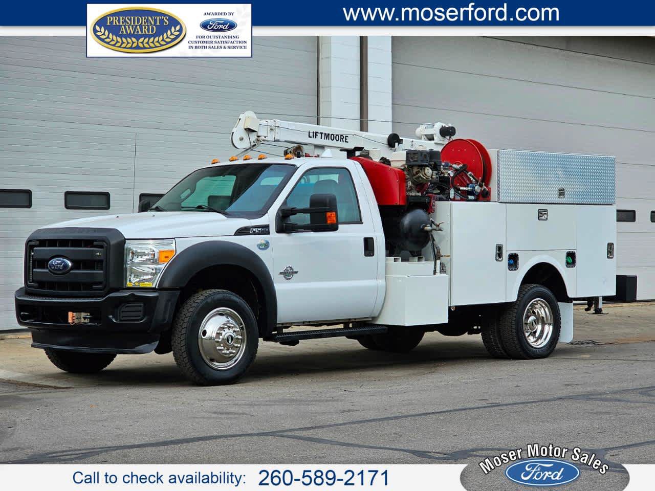 Used 2016 Ford F550 4x4 Regular Cab Super Duty image 1