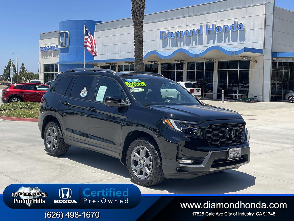 Certified 2025 Honda Passport TrailSport