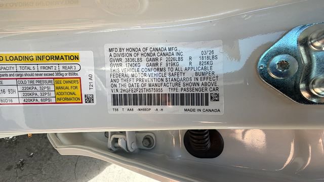 New 2026 Honda Civic LX image 32