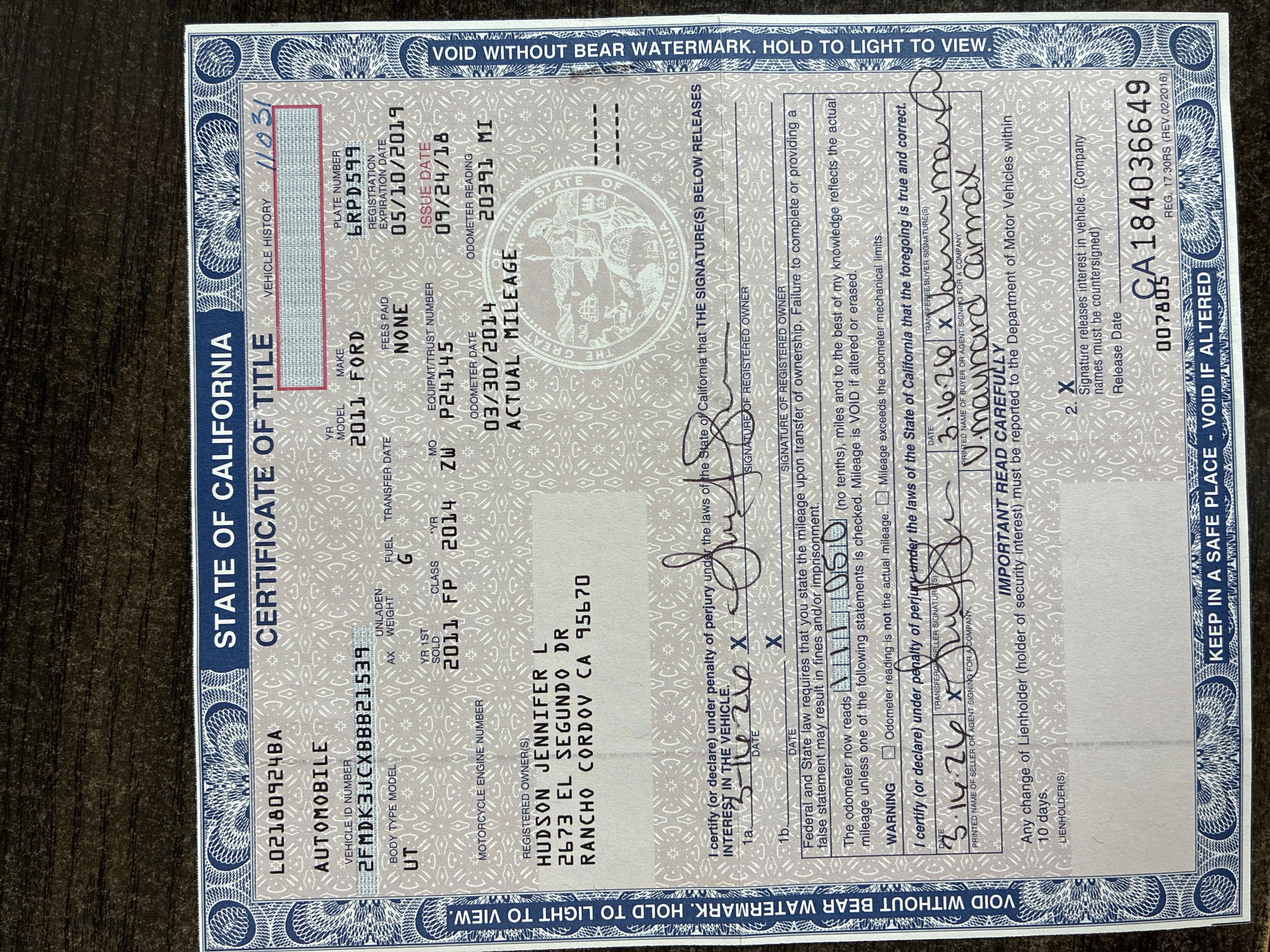 Used 2011 Ford Edge SEL FWD image 22