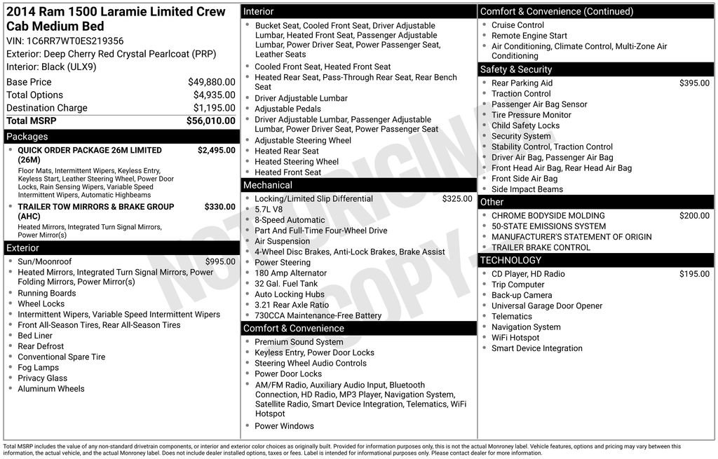 Used 2014 RAM 1500 Limited image 33