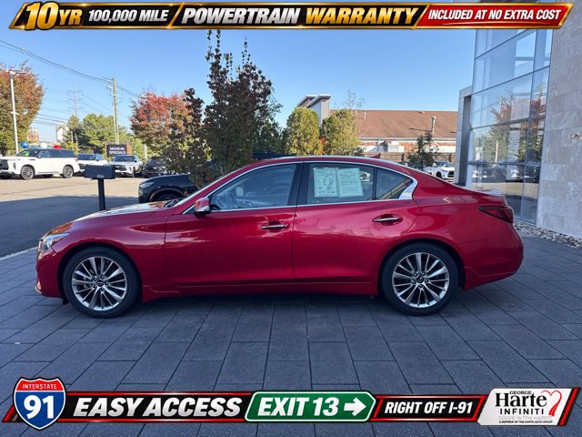 Used 2022 INFINITI Q50 Luxe w/ Cargo Package AWD/4WD image 5