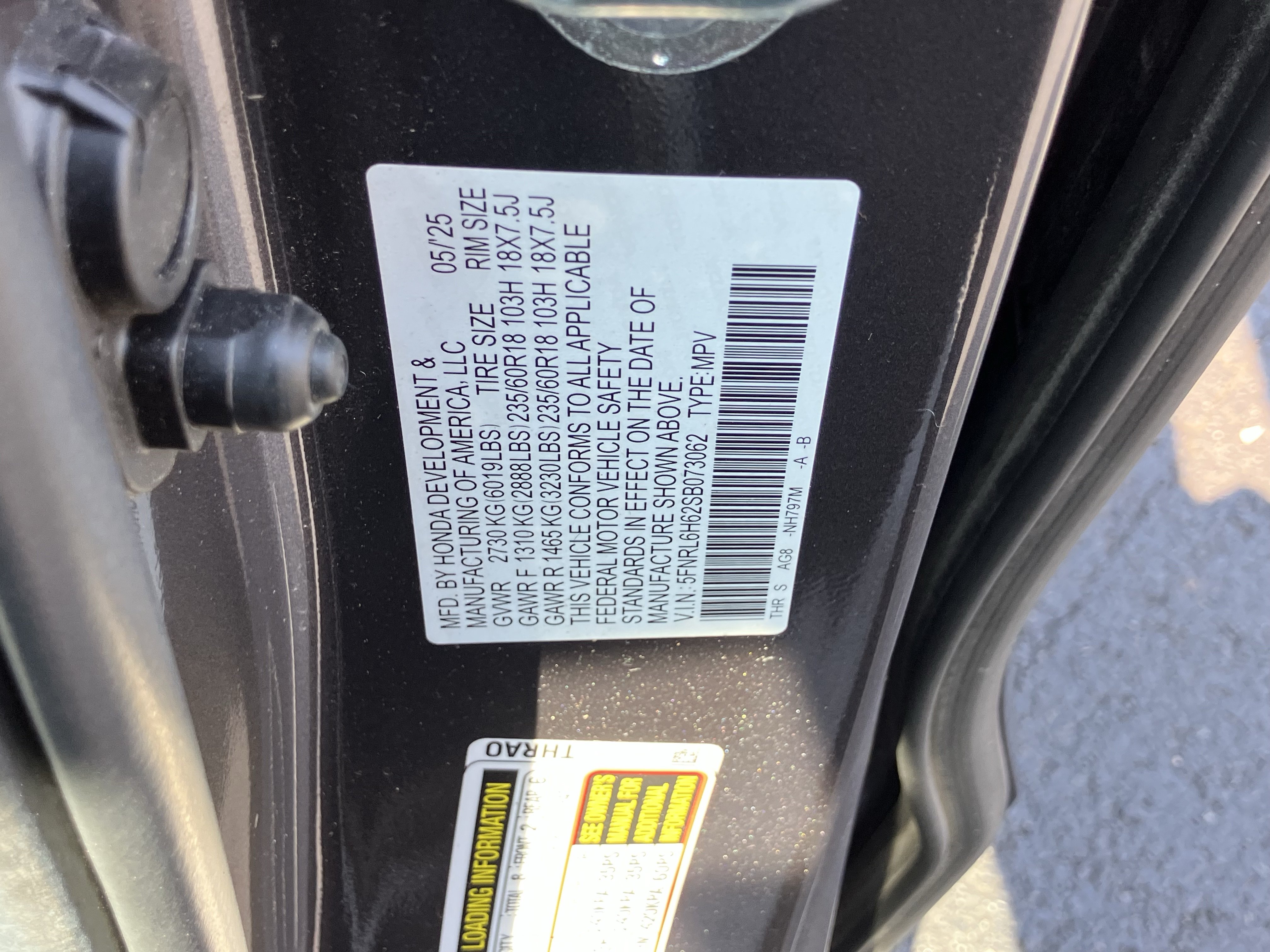 Used 2025 Honda Odyssey EX-L image 30