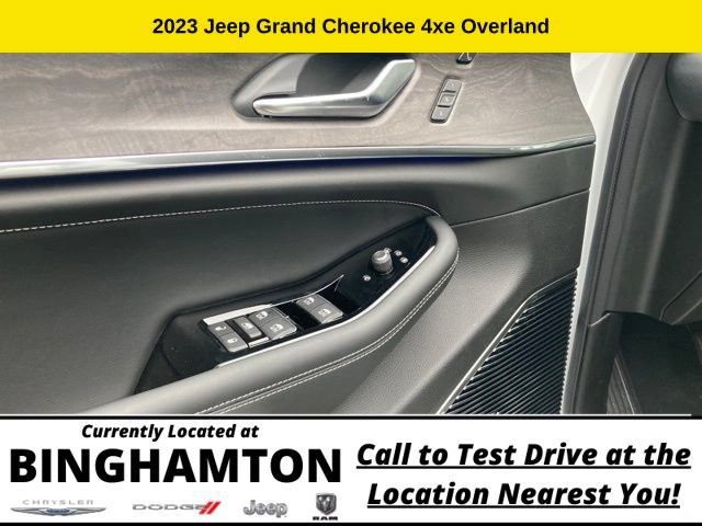 New 2023 Jeep Grand Cherokee Overland w/ Luxury Tech Group IV AWD/4WD image 7