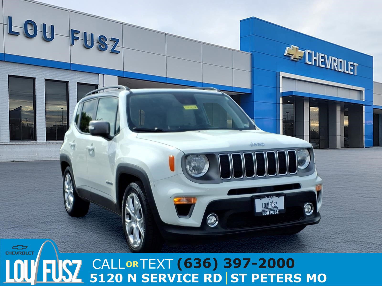 Used 2020 Jeep Renegade Limited w/ Safety and Security Group FWD image 1