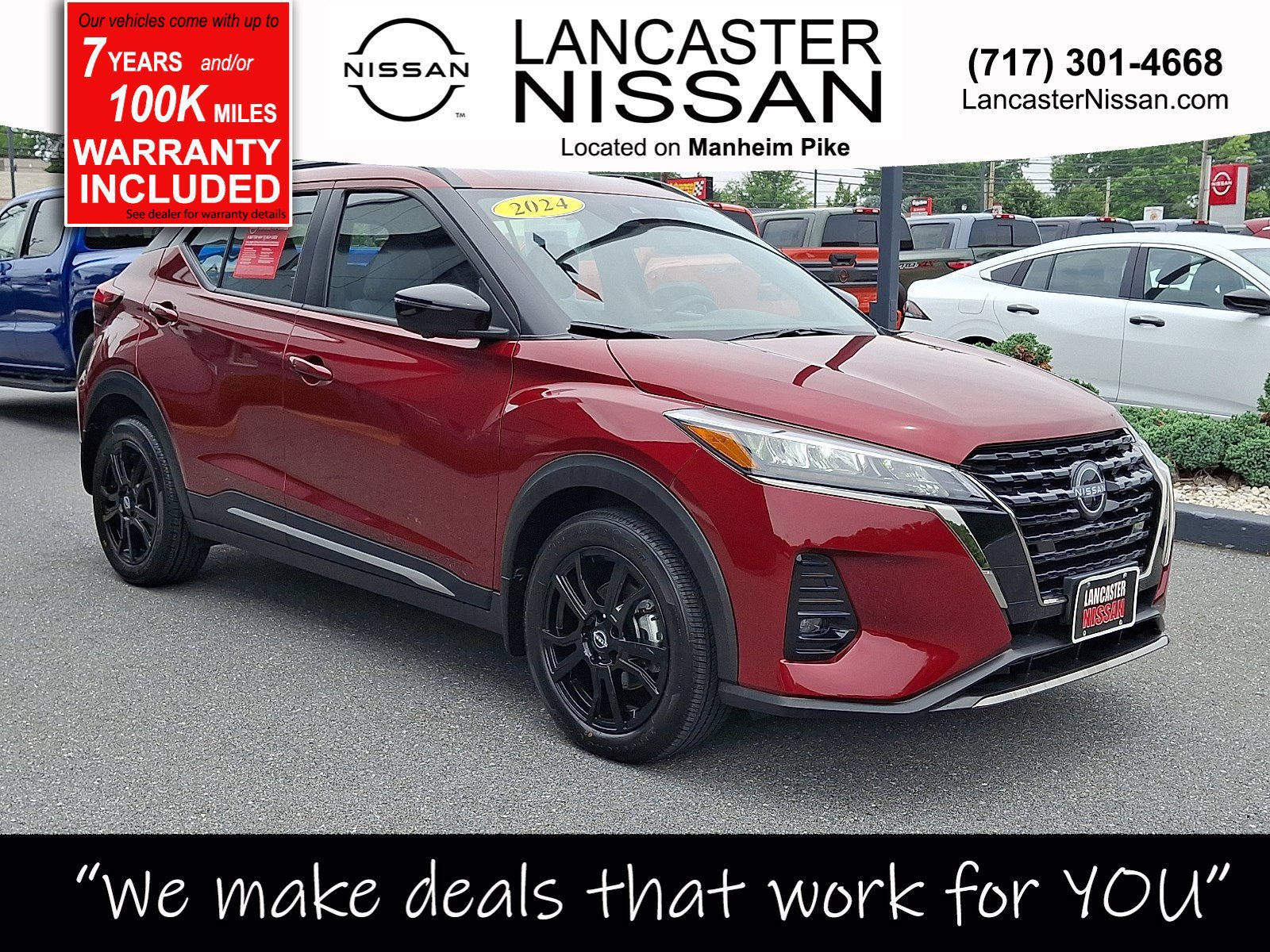 Certified 2024 Nissan Kicks SR w/ SR Premium Package FWD image 1
