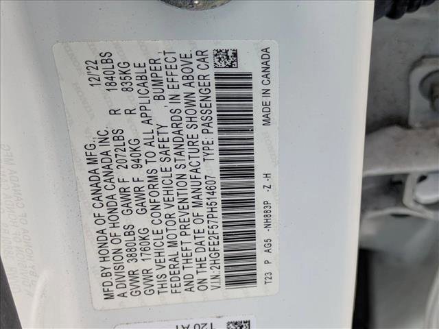 Used 2023 Honda Civic Sport image 17