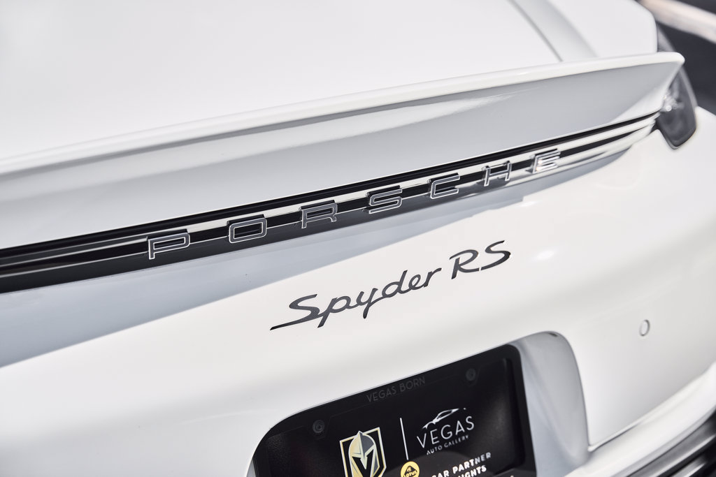 Used 2025 Porsche 718 Boxster Spyder RS RWD image 17