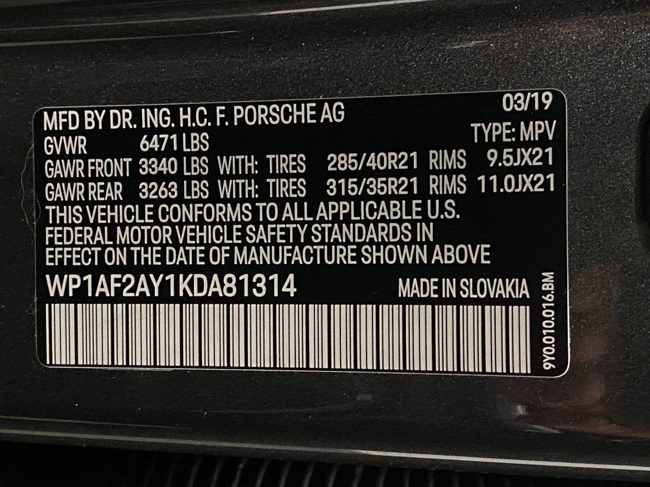 Used 2019 Porsche Cayenne Turbo image 40