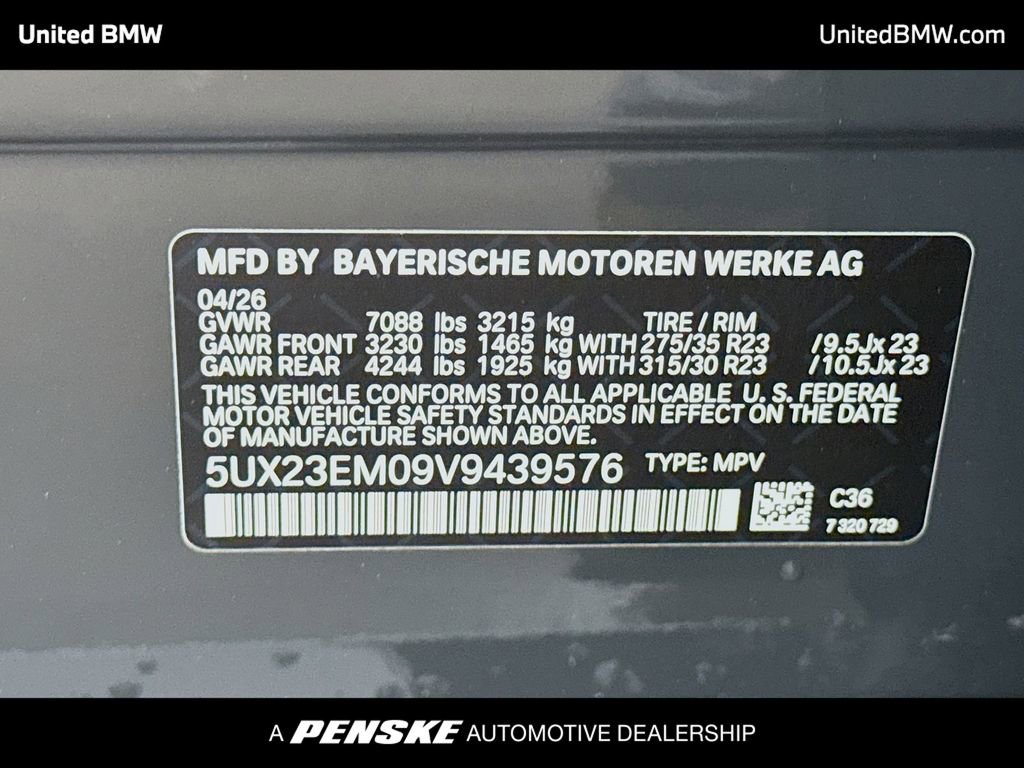 New 2027 BMW X7 xDrive40i AWD/4WD image 16