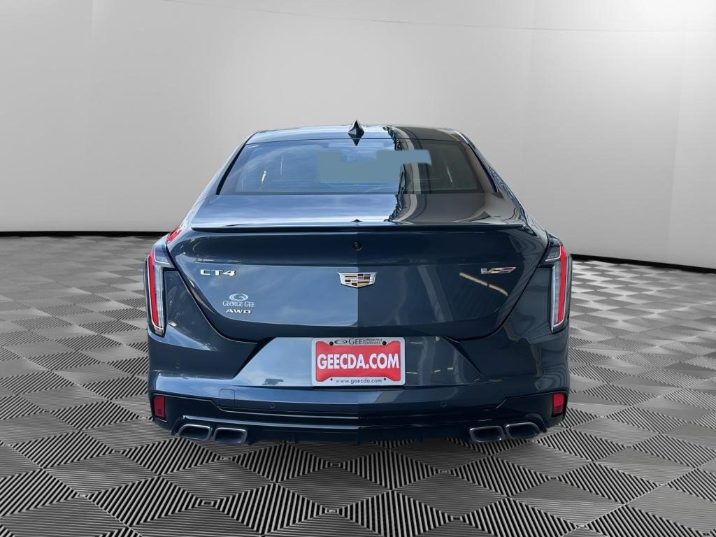 Certified 2022 Cadillac CT4 V w/ Technology Package AWD/4WD image 9