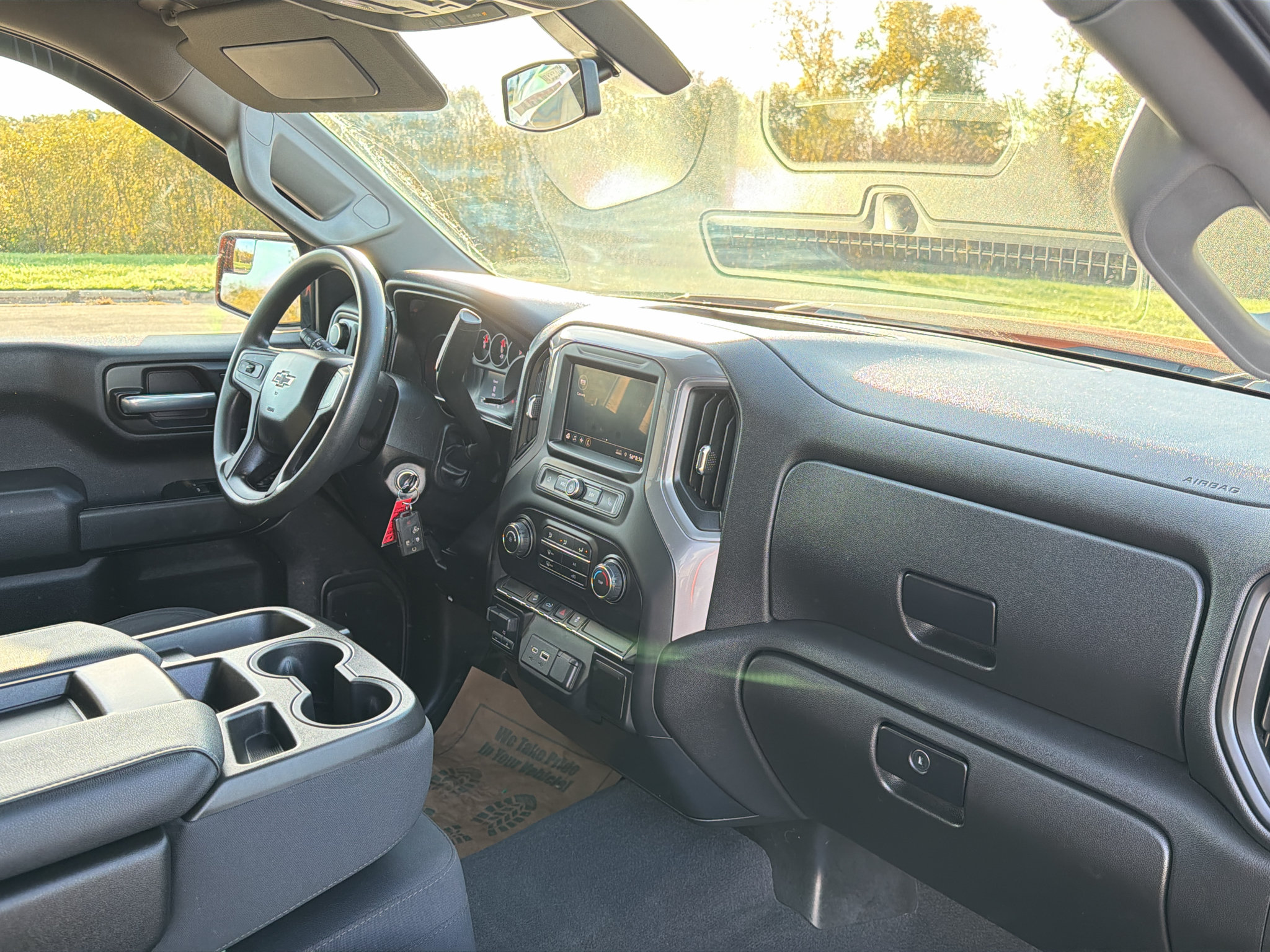 Used 2021 Chevrolet Silverado 1500 Custom Trail Boss w/ LPO, Dark Essentials Package AWD/4WD image 26
