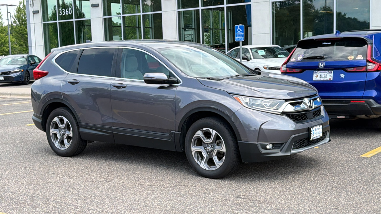 Certified 2018 Honda CR-V EX