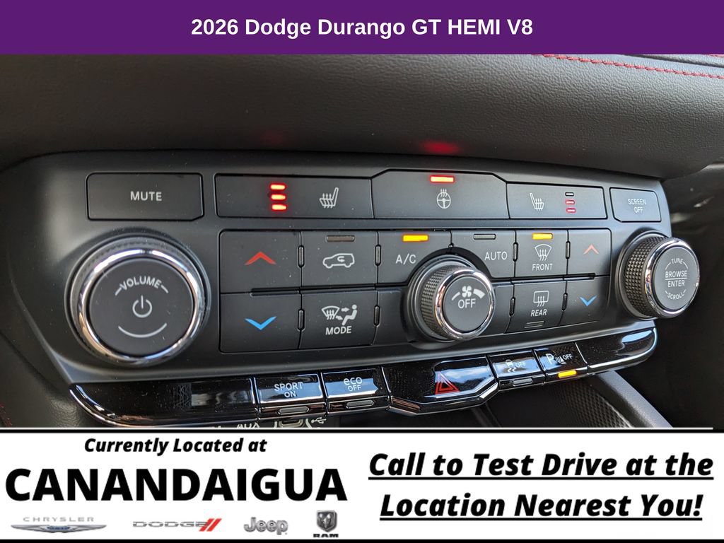 New 2026 Dodge Durango GT w/ Blacktop Package AWD/4WD image 22