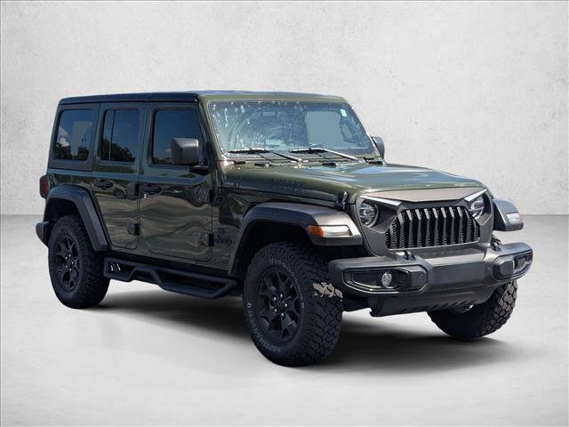 Used 2021 Jeep Wrangler Unlimited Sport AWD/4WD image 3