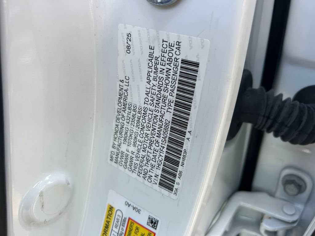 Used 2025 Honda Accord SE image 10