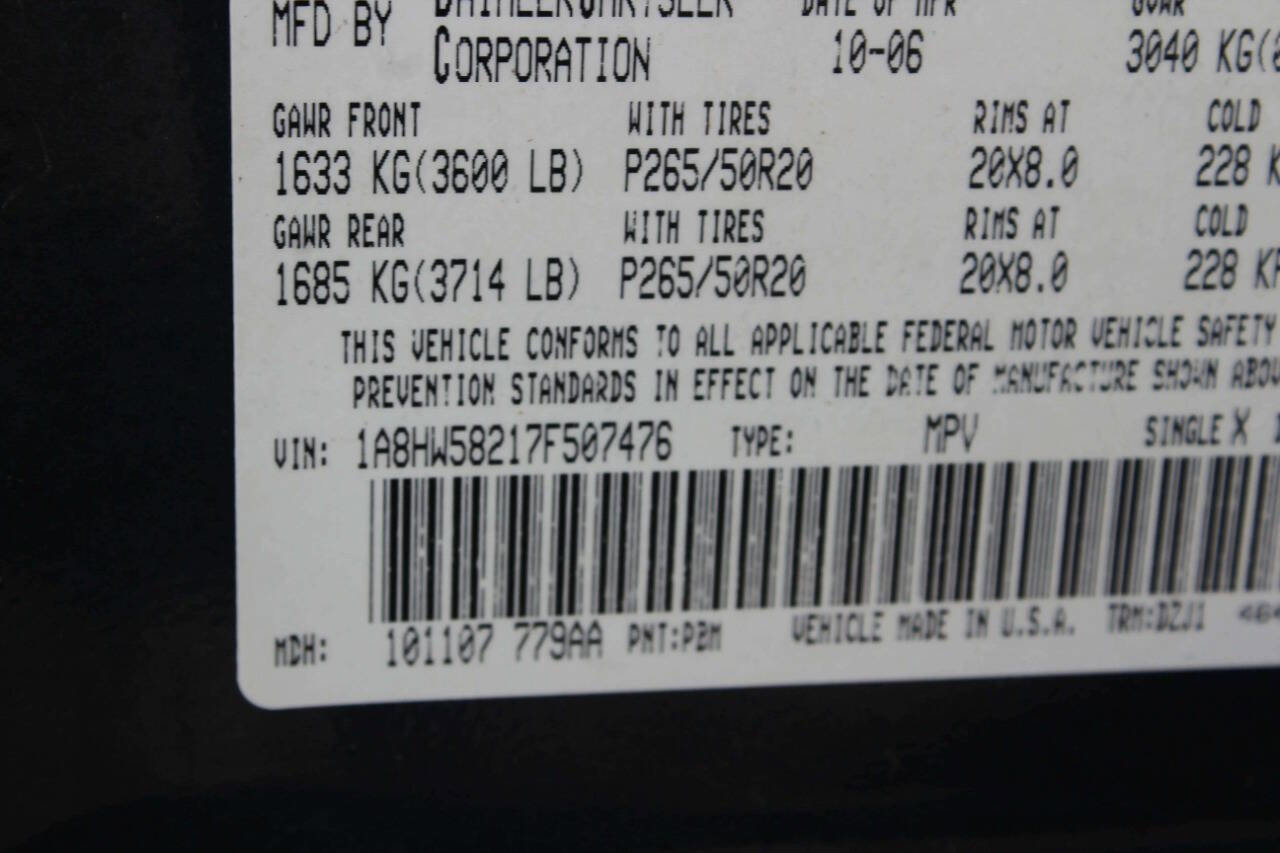 Used 2007 Chrysler Aspen Limited AWD/4WD image 11