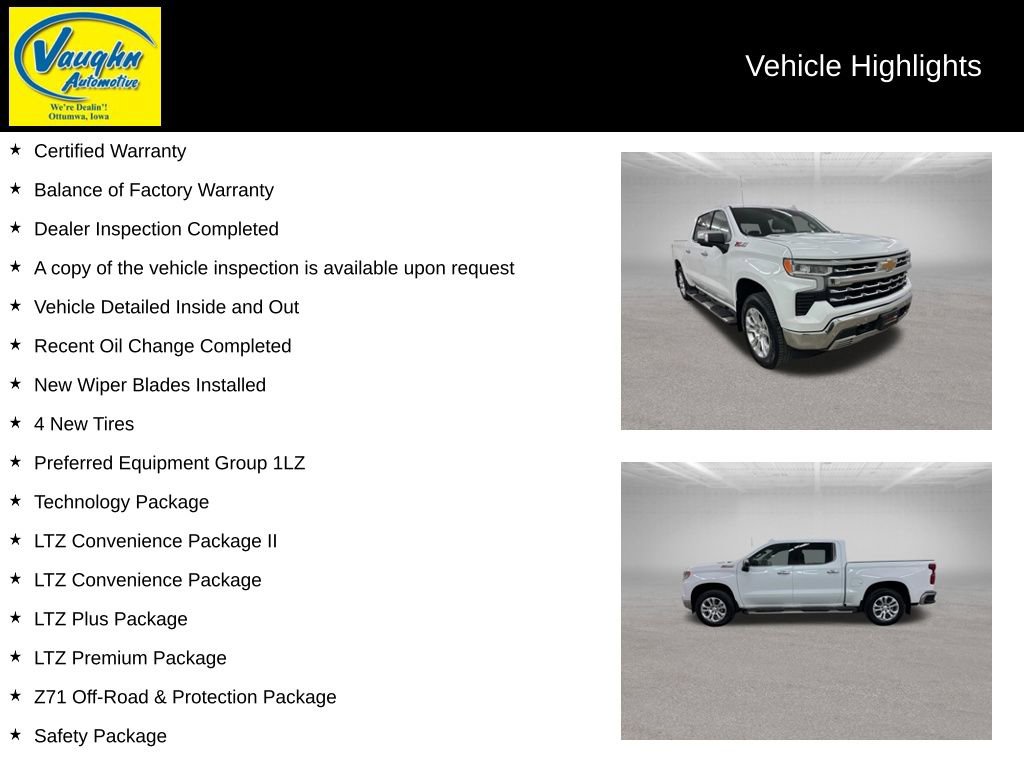 Used 2022 Chevrolet Silverado 1500 LTZ w/ LTZ Premium Package image 2
