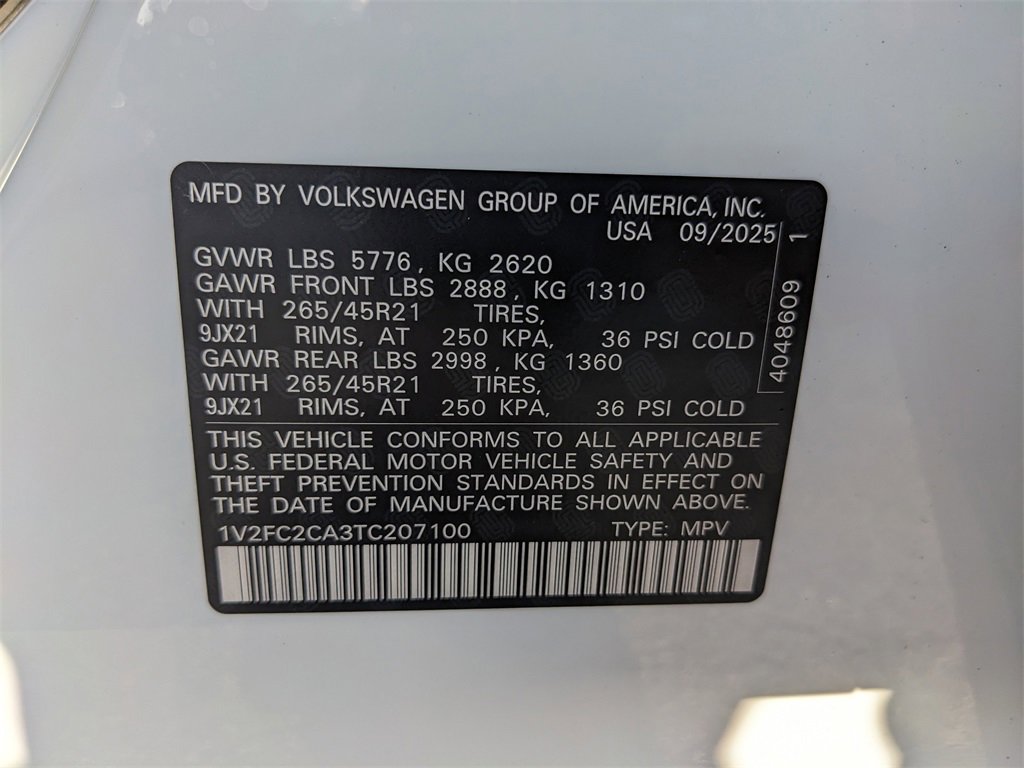 New 2026 Volkswagen Atlas Cross Sport SEL Premium R-Line image 30