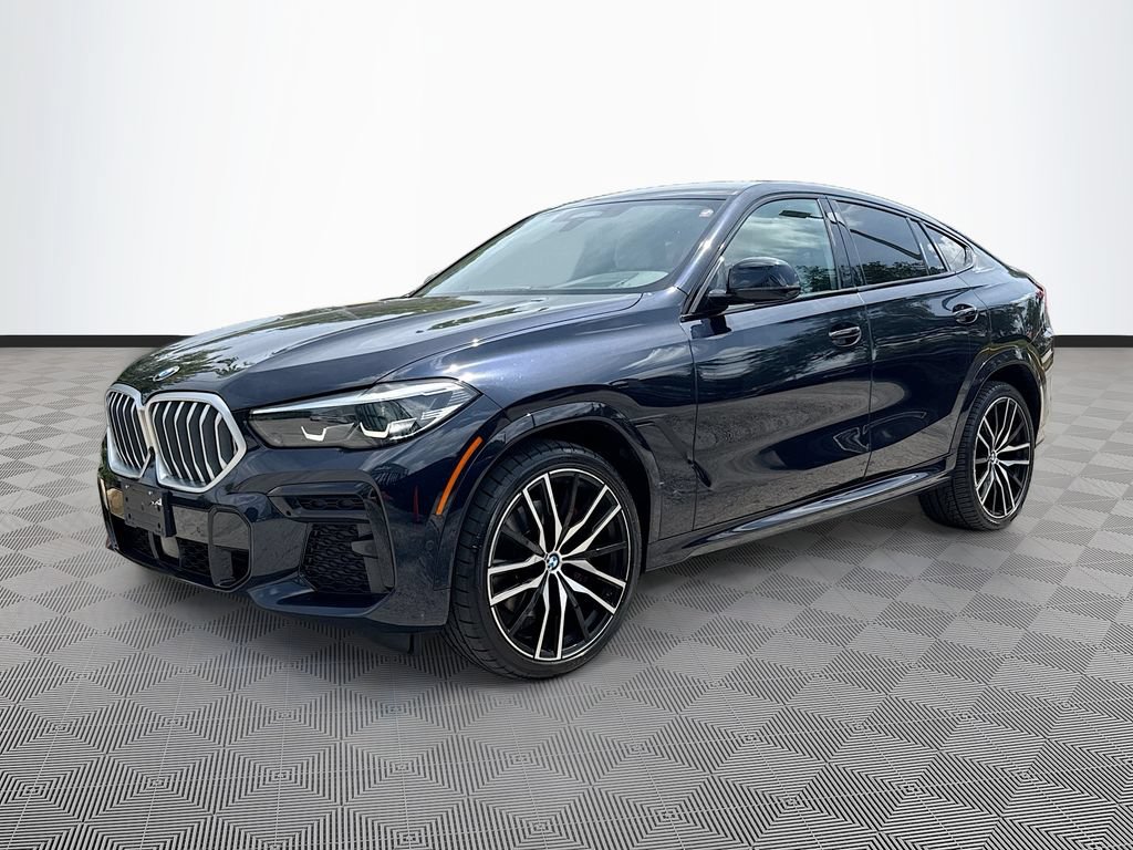 Used 2022 BMW X6 xDrive40i w/ M Sport Package AWD/4WD image 3