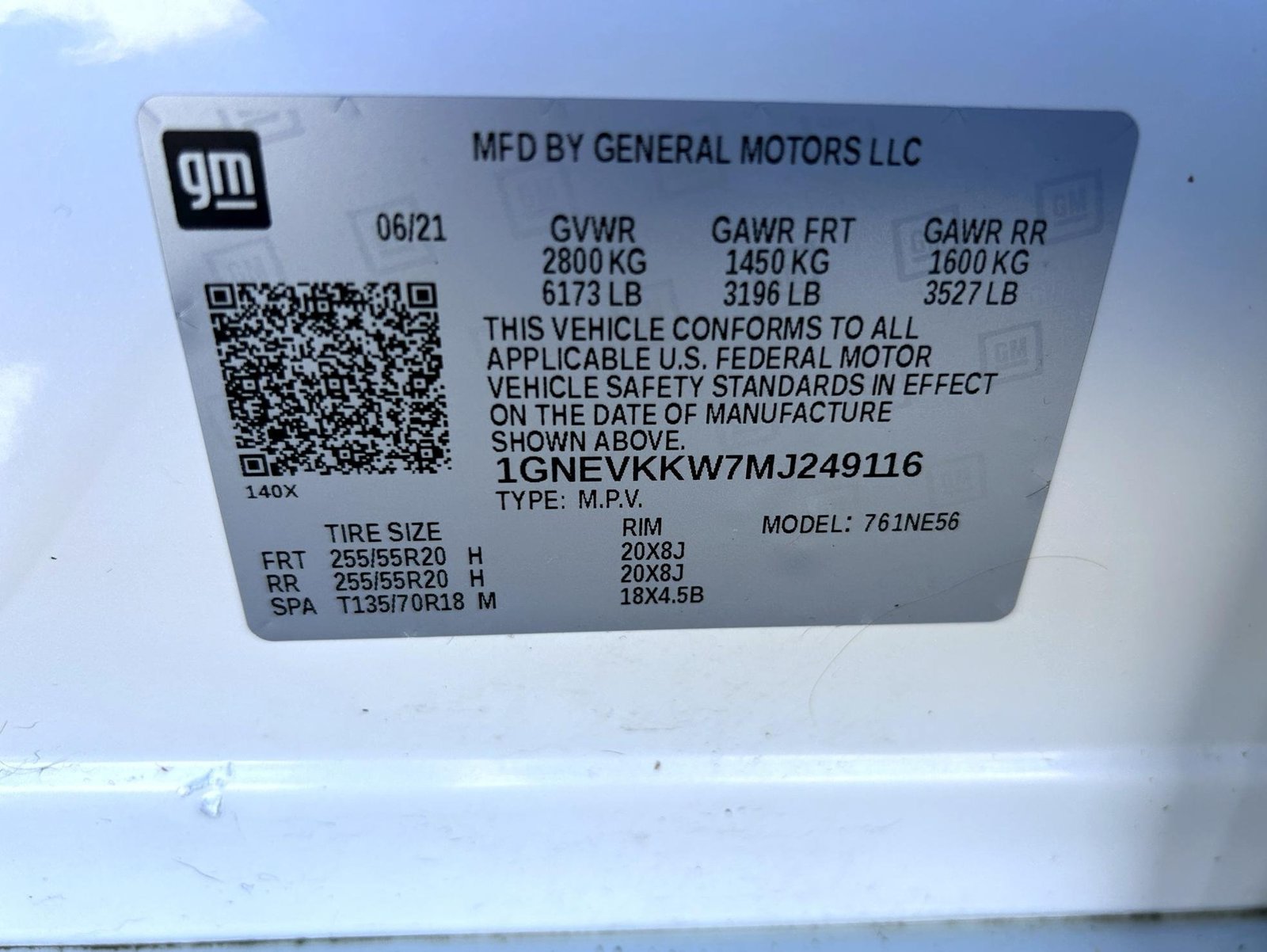 Certified 2021 Chevrolet Traverse Premier AWD/4WD image 28