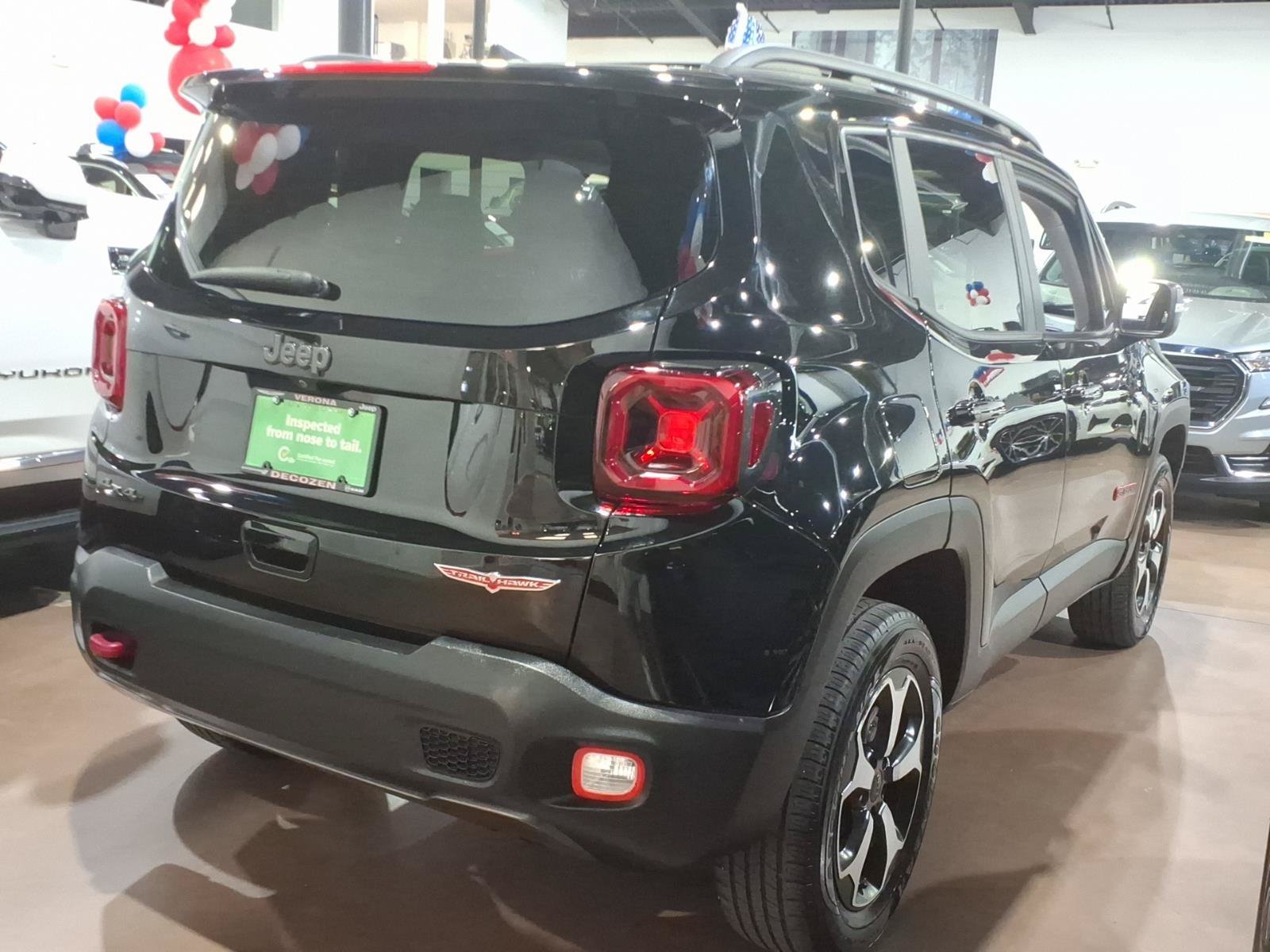 Certified 2019 Jeep Renegade Trailhawk w/ UConnect 8.4 Nav Group AWD/4WD image 6
