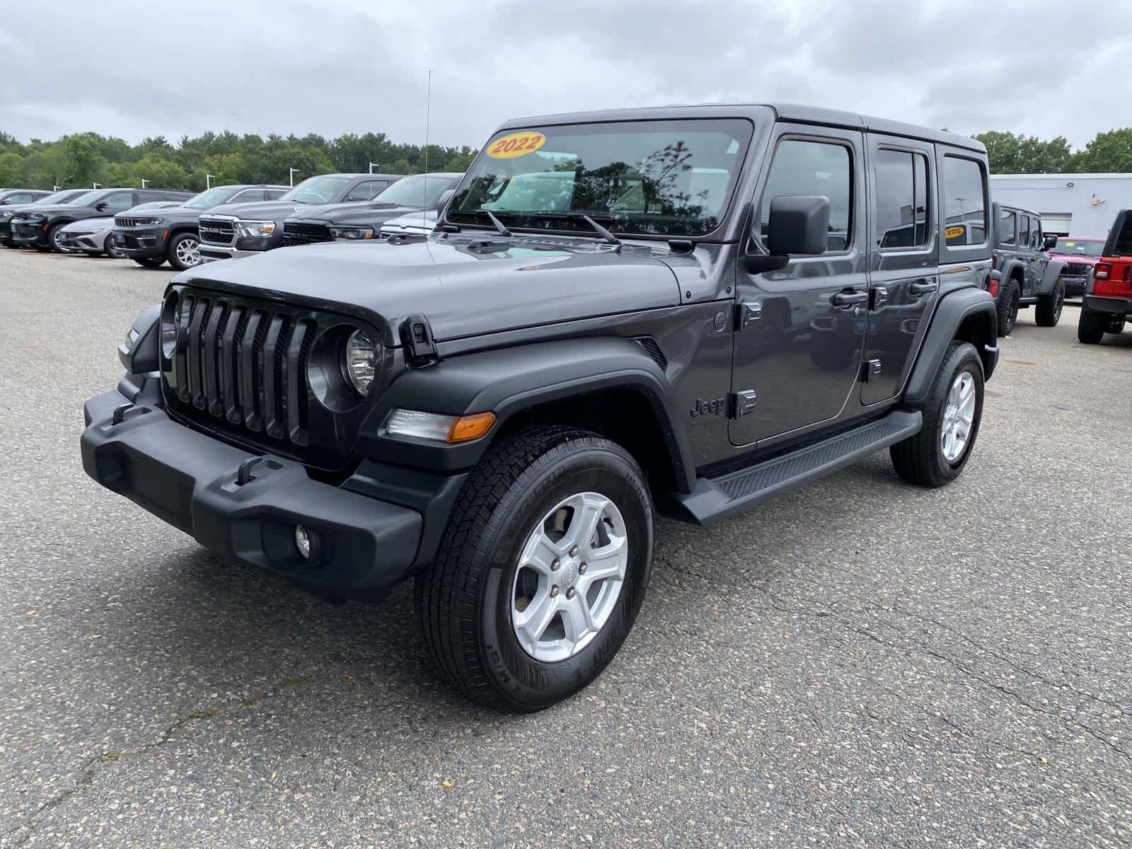 Certified 2022 Jeep Wrangler Unlimited Sport AWD/4WD image 8