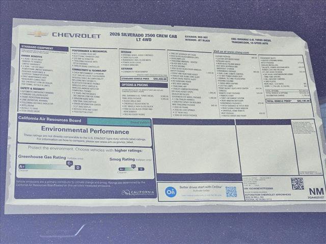 New 2026 Chevrolet Silverado 2500 LT w/ Trail Boss Package image 16