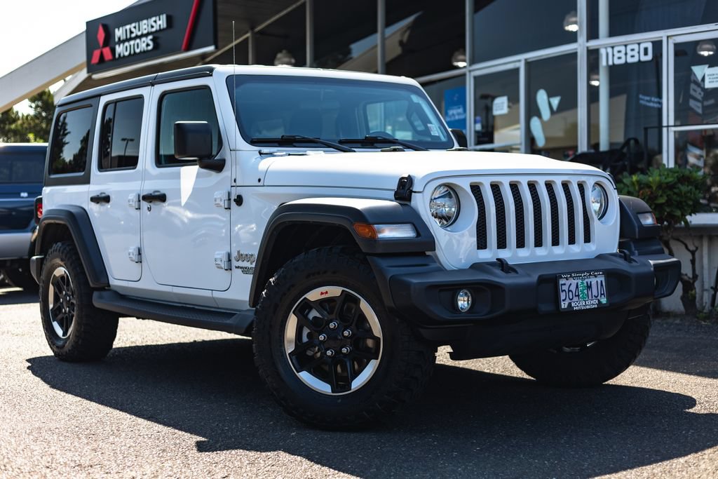 Used 2019 Jeep Wrangler Unlimited Sport S AWD/4WD image 1