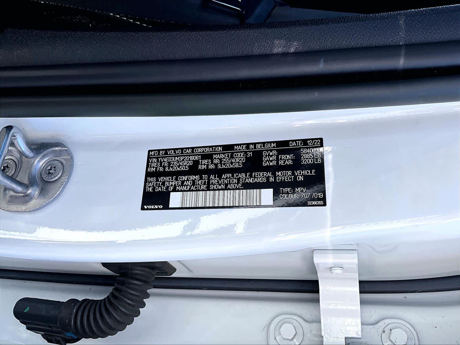 Used 2023 Volvo XC40 Recharge Ultimate AWD/4WD image 28