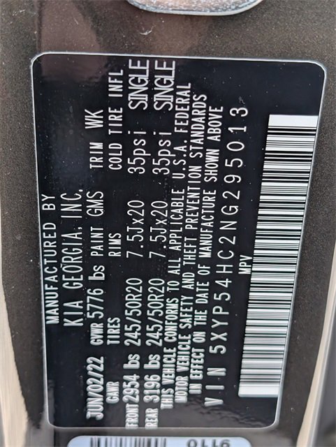 Used 2022 Kia Telluride SX w/ Towing Package image 34