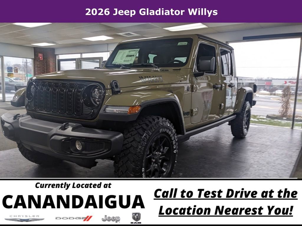 New 2026 Jeep Gladiator Willys image 5