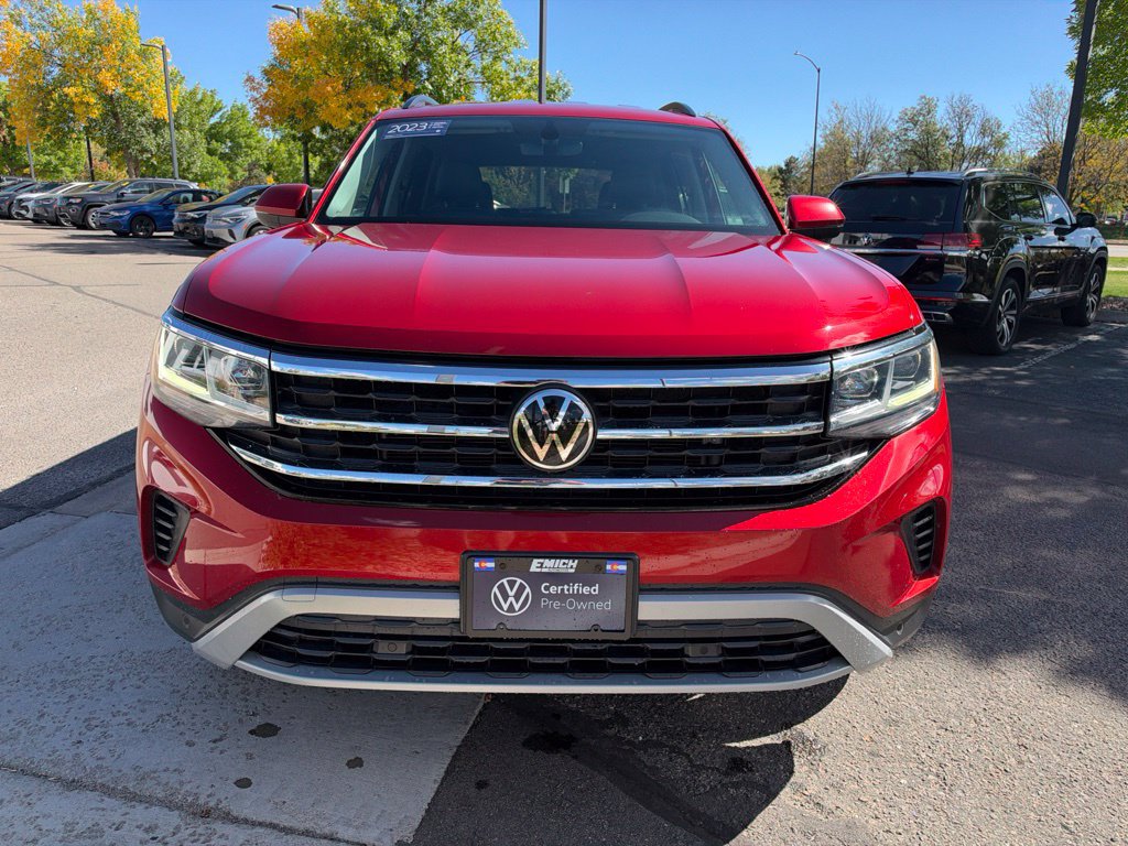 Certified 2023 Volkswagen Atlas SE w/ Black Wheel Package AWD/4WD image 8