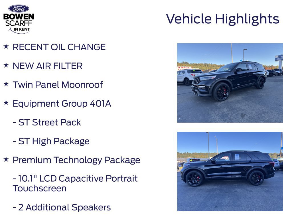 Used 2022 Ford Explorer ST w/ Equipment Group 401A AWD/4WD image 4