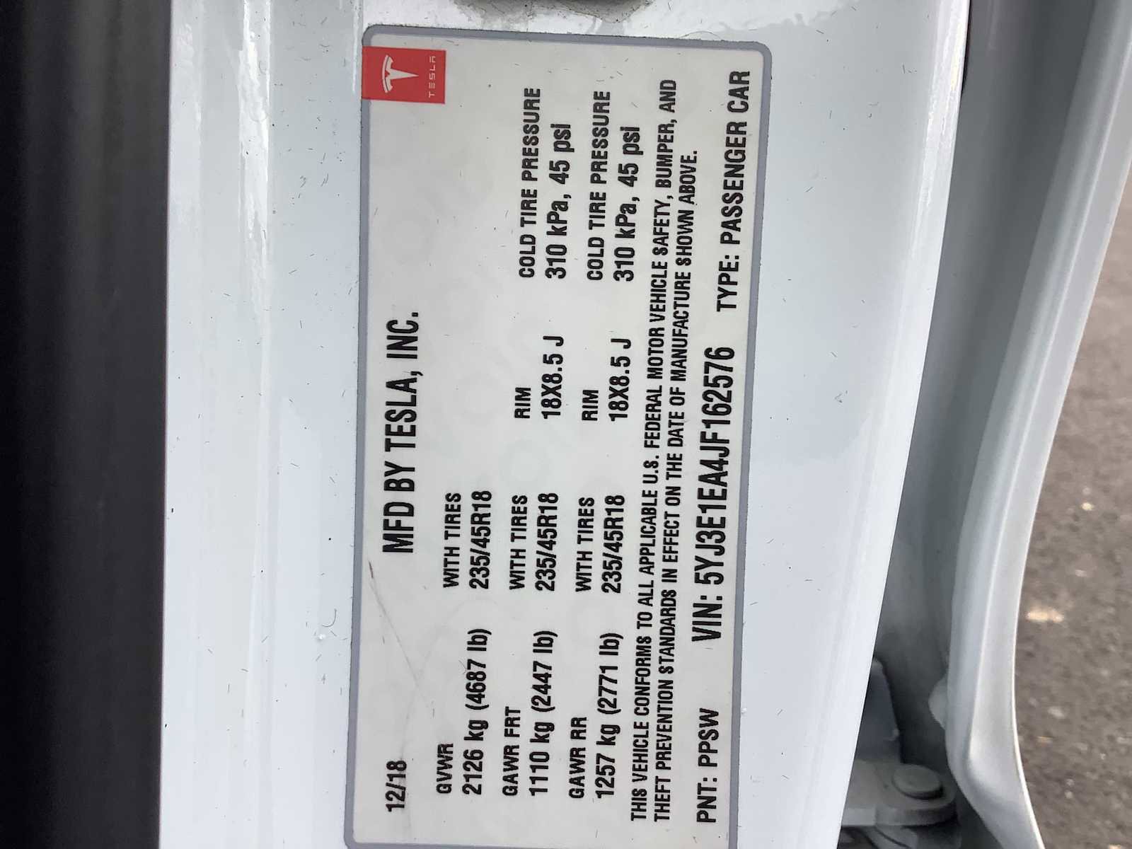 Used 2018 Tesla Model 3 Mid Range image 21