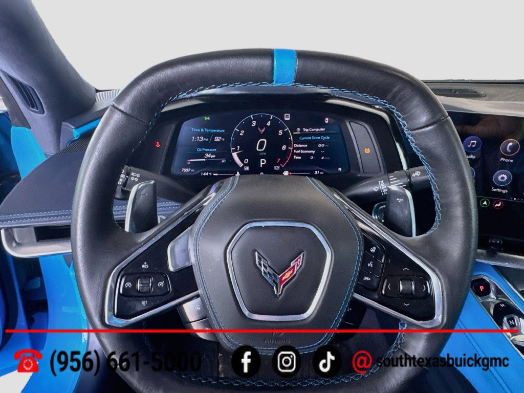 Used 2021 Chevrolet Corvette Stingray Premium Cpe w/ Battery Protection Package RWD image 14