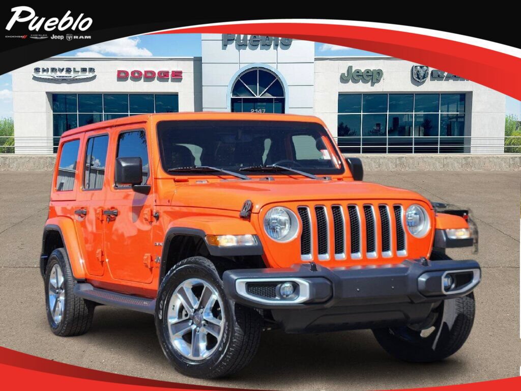Used 2018 Jeep Wrangler Unlimited Sahara AWD/4WD image 1