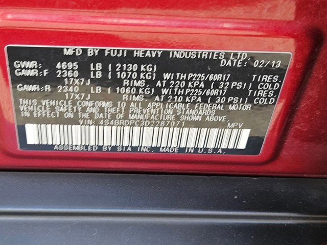 Used 2013 Subaru Outback 3.6R Limited AWD/4WD image 26