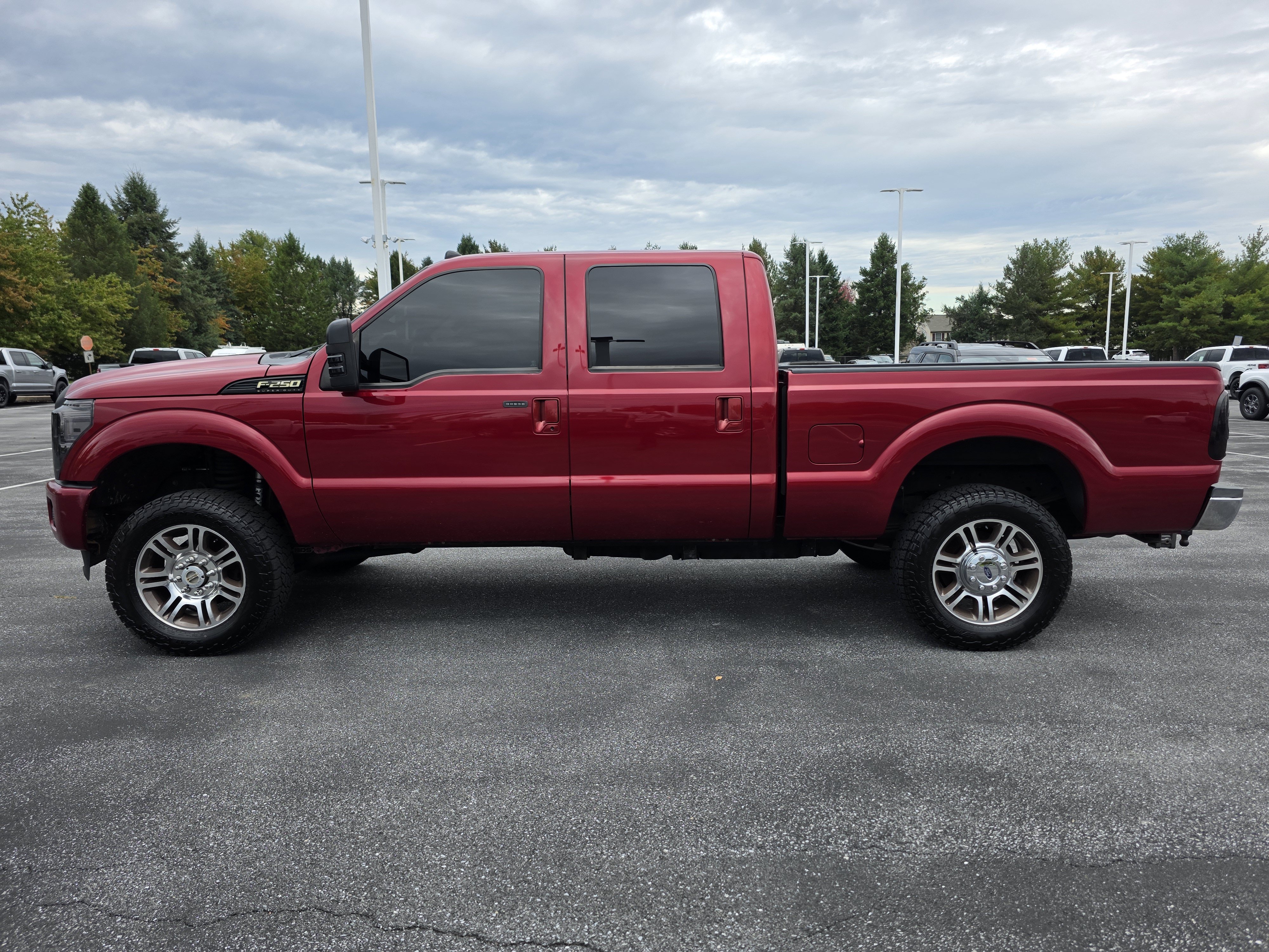 Used 2015 Ford F250 Lariat w/ Chrome Package AWD/4WD image 2