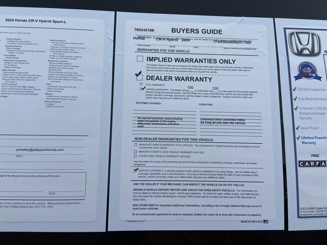 Used 2024 Honda CR-V Sport-L image 5