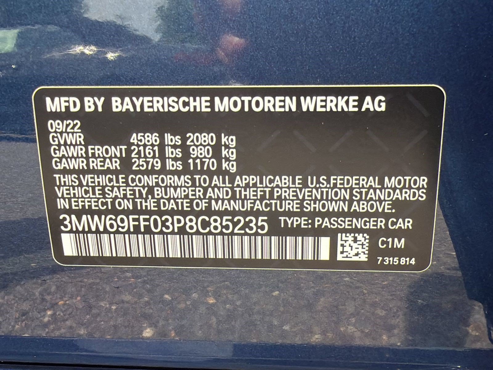 Certified 2023 BMW 330i Sedan w/ Premium Package RWD image 20