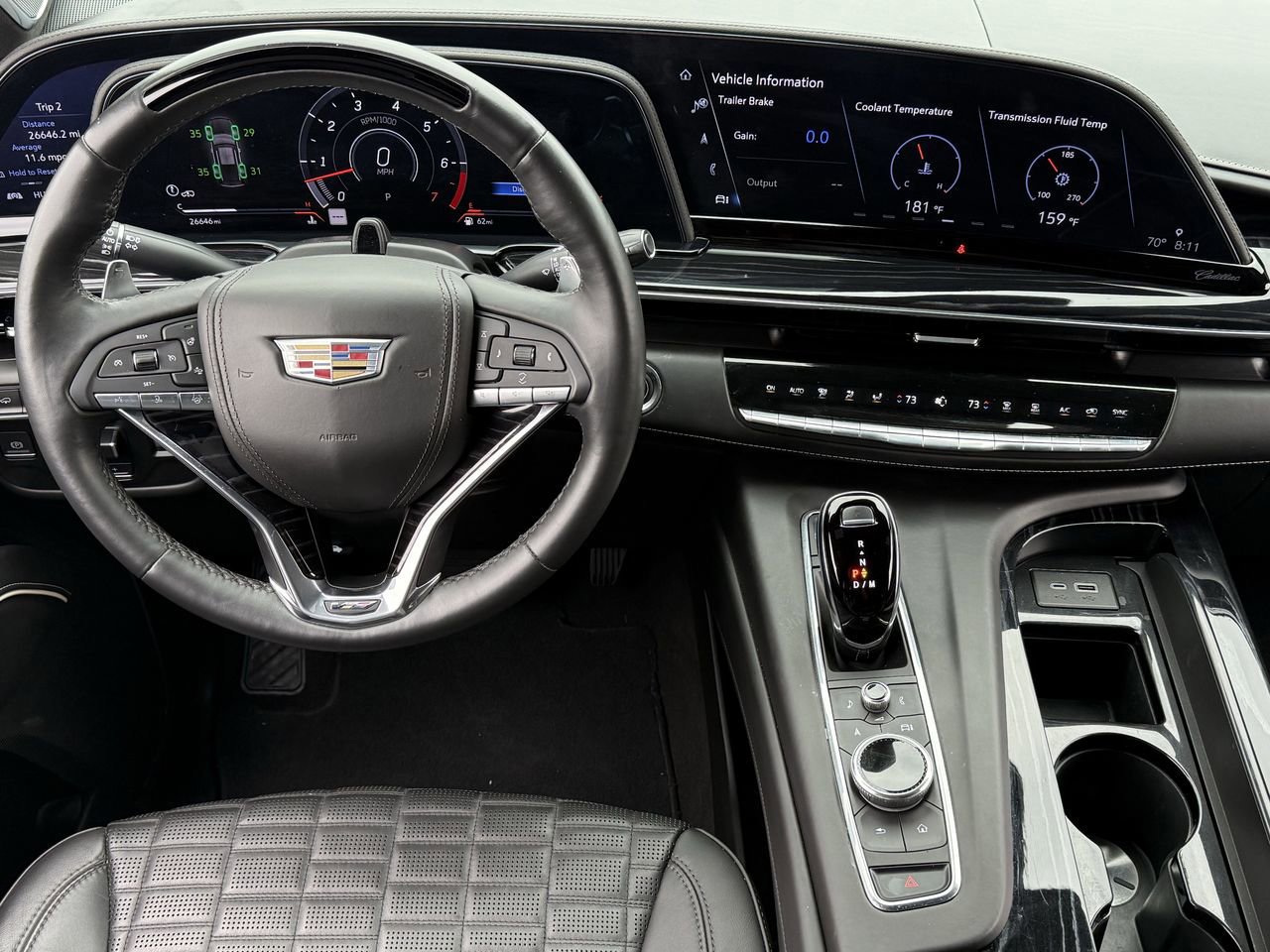 Used 2023 Cadillac Escalade ESV V w/ LPO, ONYX Package image 11