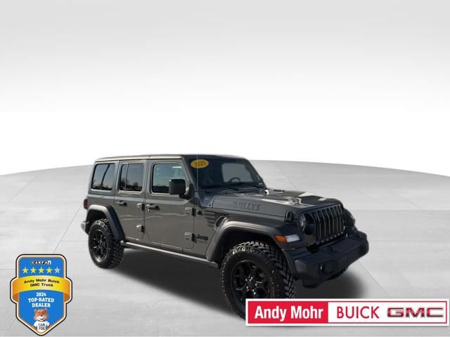 Used 2020 Jeep Wrangler Unlimited Sport image 1