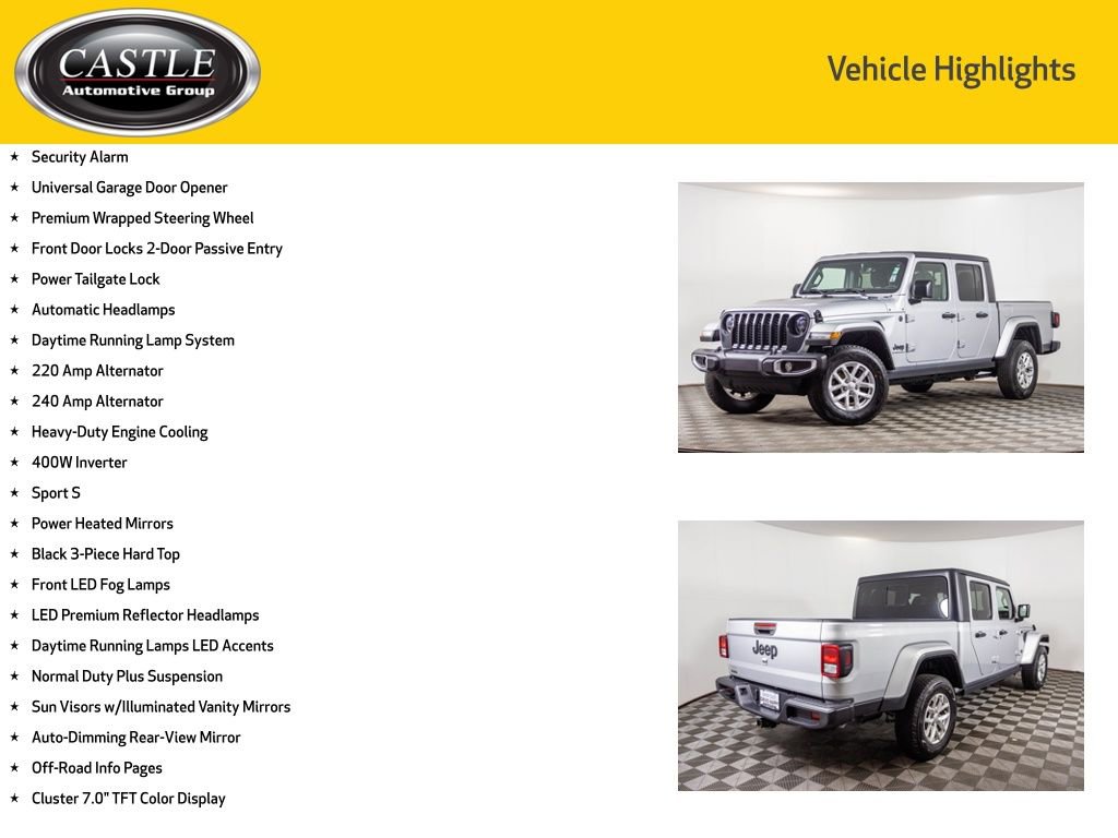 Used 2023 Jeep Gladiator Sport image 20