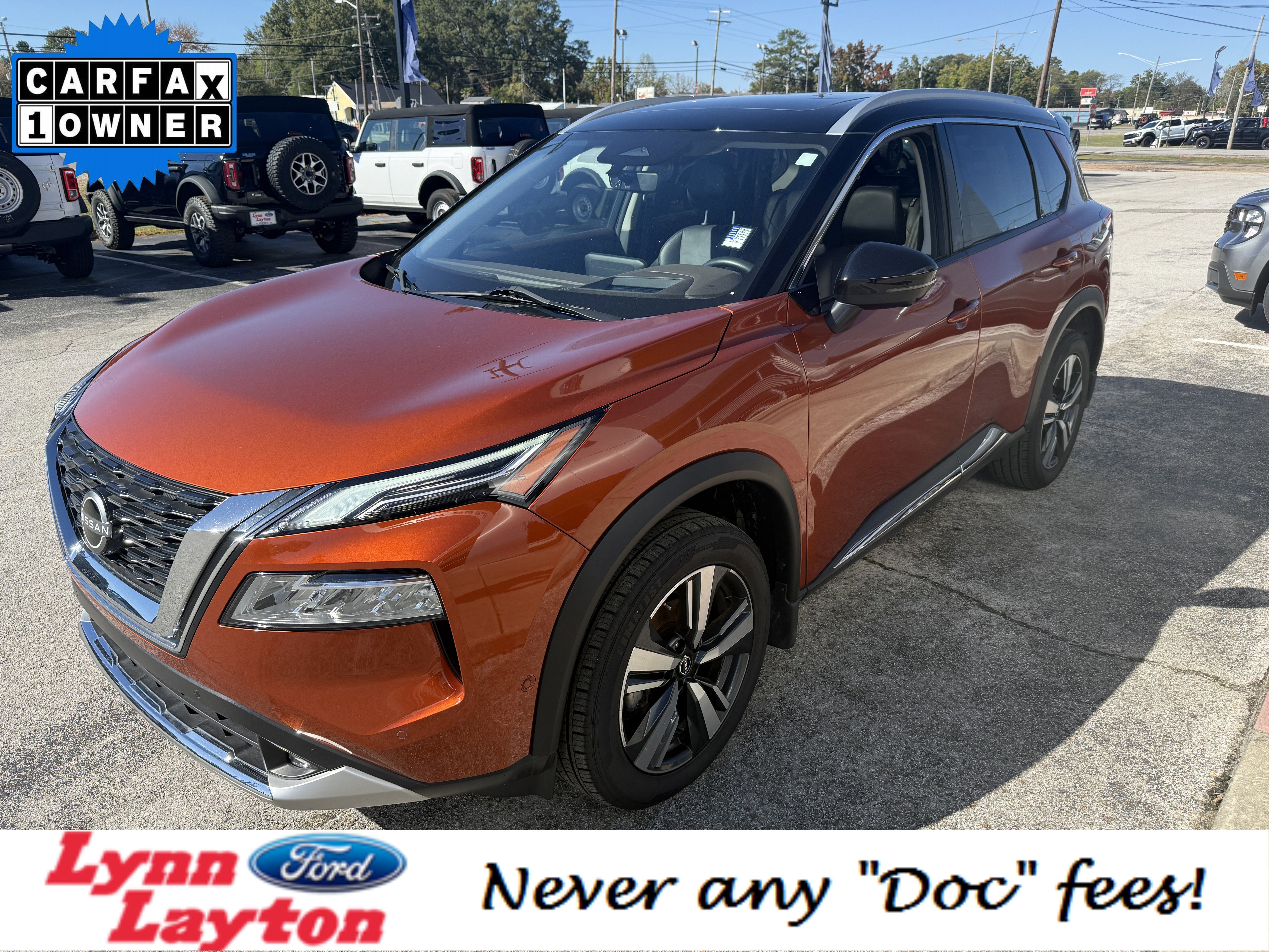 Used 2022 Nissan Rogue Platinum w/ Head-Up Display Package image 6